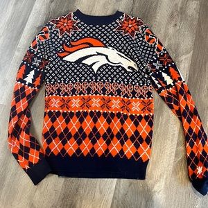Denver broncos ugly sweater